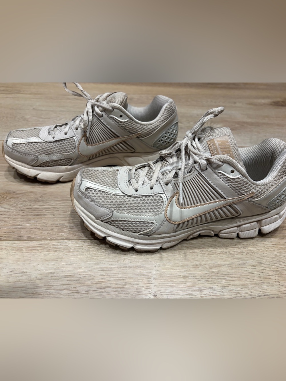 Nike Women's Neutral Tone Mesh Running Sneakers